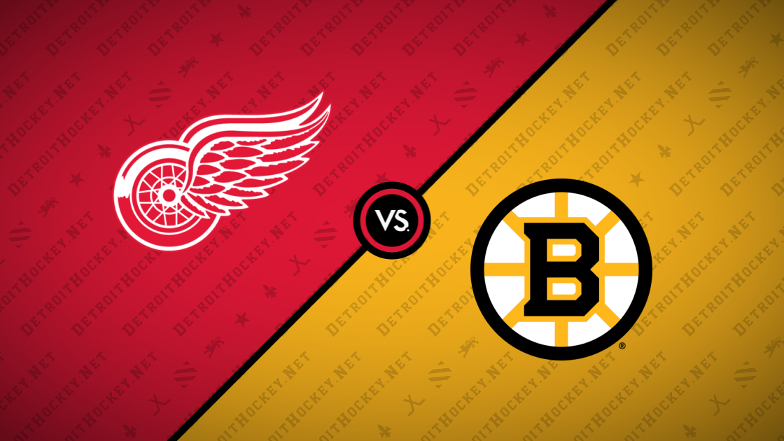SSOTD: Red Wings vs. Bruins, 11/4/2023 – DetroitHockey.Net